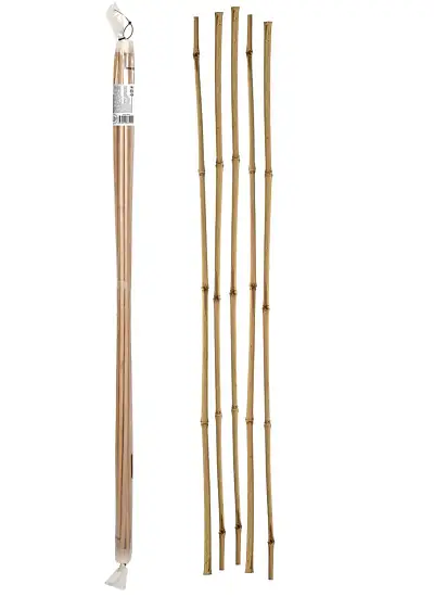 Опора бамбуковая,  h 60 см * Ø6/8 мм, 5 шт/уп