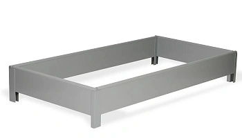 Грядка из ПВХ, серая, 0,22 * 2,0 * 0,9 м, уп