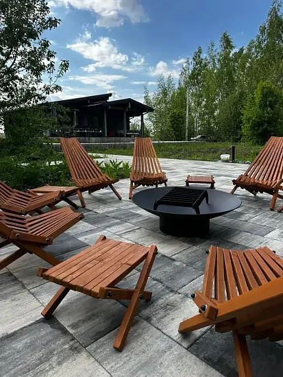 Костровая чаша «Сфера ROUND» 1200 мм