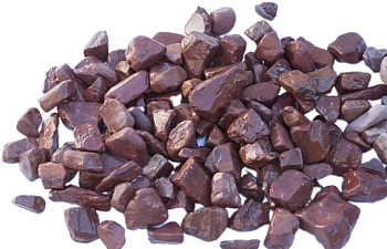 Каменная крошка Яшма бордовая ГАЛТОВАННАЯ, 20-40 мм, 10 кг