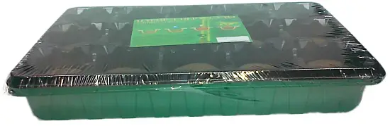 Комплект для рассады (12 торф.таблеток Ø41 мм + кассета + лоток), без крышки, уп 