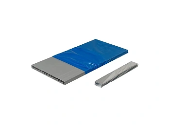 Грядка из ПВХ ВЫСОКАЯ, серая, 0,5 * 3,0 * 1,0 м, уп