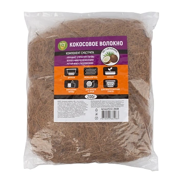Garden Show Кокосовое волокно, 200 г, пакет