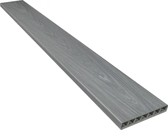 Грядка фактурная из ПВХ, дымчатый, 2,0 х 0,9 х 0,2 м, уп