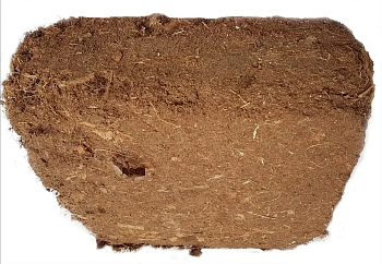 Cocoland Мульча кокосовая в блоках, (чипсы, волокна), 55 л (4,5 кг)