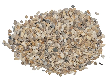 Галька с ракушкой каспия №2, 5-7 мм, ~30! кг 