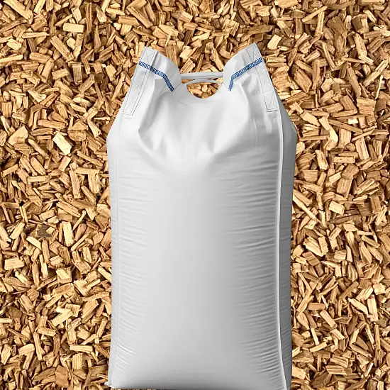 Щепа для копчения, ДУБ (фр 3-7 мм), 20 кг мешок