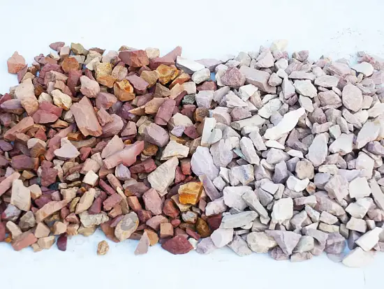 Каменная крошка Фельзит кремневый(желто-розовый), 5-20 мм, 10 кг