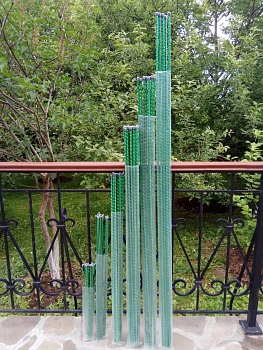 Колья для подвязки, композитные, h 230 см, 5 шт/уп