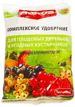Факториал. Комплексное удобрение для плодовых деревьев и ягодных кустарников с микроэлементами, 1 кг