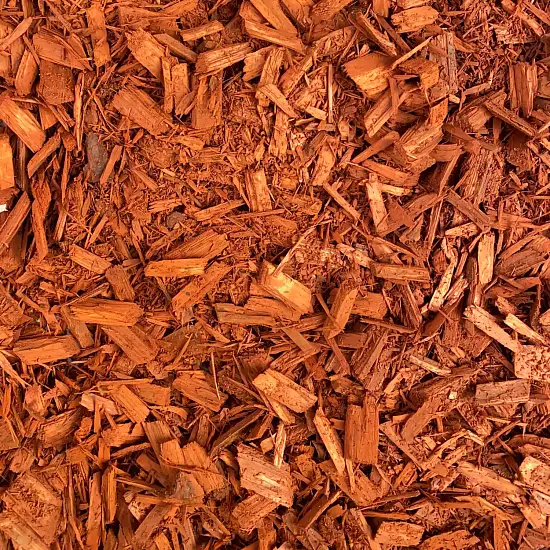 Щепа декоративная, оранжевая, 60 л