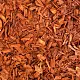 Щепа декоративная, оранжевая, 60 л