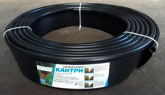 Бордюр КАНТРИ ( канта / деко ), черный, 0,11 x 10 м, рул