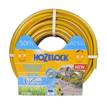 Hozelock 117009 Шланг TRICOFLEX ULTRAFLEX(5 слоев) 12,5 мм*50 м, шт