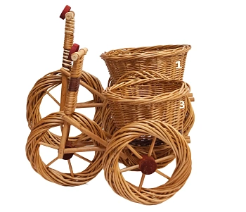 Цветочница "велосипед" №1, шт 