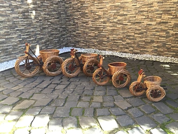 Цветочница "велосипед" №1, шт 