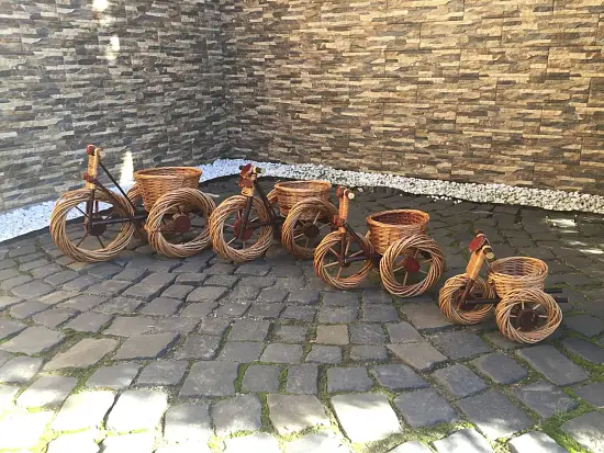 Цветочница "велосипед" №1, шт 