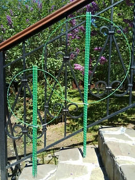 Опора для цветов (круглая), композитная,  h 35 * Ø 20 см, шт