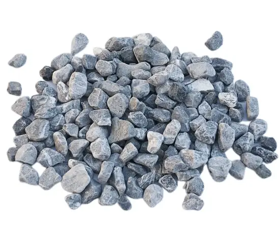 Каменная крошка Доломит ГАЛТОВАННЫЙ (черно-серый), 20-40 мм, 10 кг