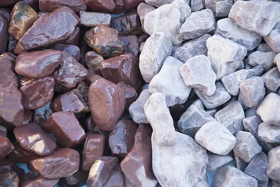 Каменная крошка Яшма бордовая ГАЛТОВАННАЯ, 20-40 мм, 10 кг