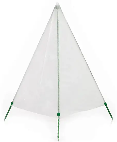 Укрытие для растений "Пирамида" (2 чехла + композитный каркас), h 1,0 * 0,75 м, уп