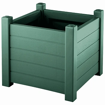 Кашпо Монро, 53 x 53 x 47 см, зеленый