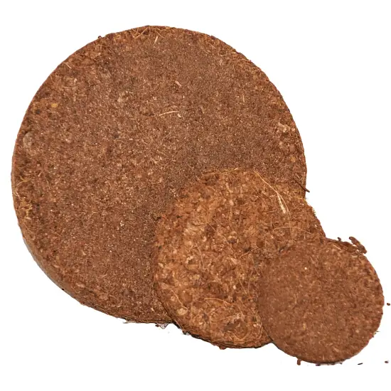 Кокосовая таблетка без оболочки Ø 60 мм, шт