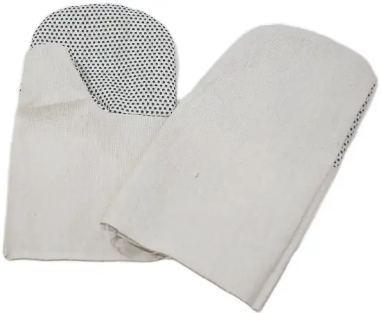 Рукавицы х/б с ПВХ (арт.ПВХ-05), миткаль