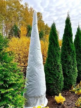 Чехол-укрытие для Туй (чехол+скобы), h 1,7 * Ø 1.2 м, уп