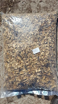 Щепа натуральная, лиственных пород, 60 л 