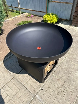 Костровая чаша «Глубокая СUBE» 900 мм