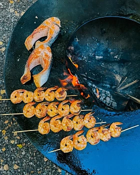 Гриль-кольцо для костровой чаши 1200 мм