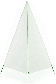 Укрытие для растений "Пирамида" (2 чехла + композитный каркас), h 1,0 * 0,75 м, уп