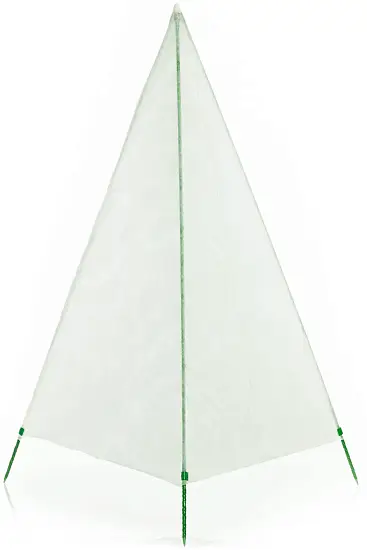 Укрытие для растений "Пирамида" (2 чехла + композитный каркас), h 1,0 * 0,75 м, уп