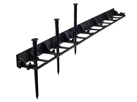 Бордюр секциями ГеоПластБорд, черный, 0,045 x 1 м, шт