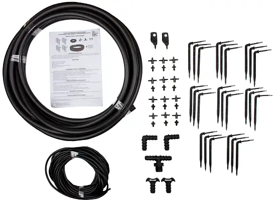 AQUAREL, Комплект для капельного полива "Start-2" с капельницами 24 шт, уп