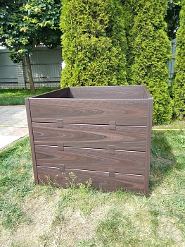 Компостер фактурный, венге, 1600 л, уп