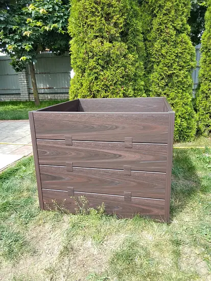 Компостер фактурный, венге,  800 л, уп