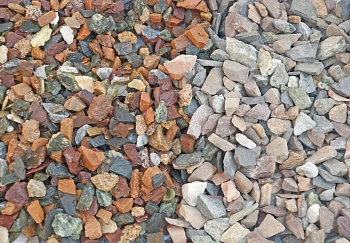 Каменная крошка Микс разноцветный, 5-20 мм, 10 кг
