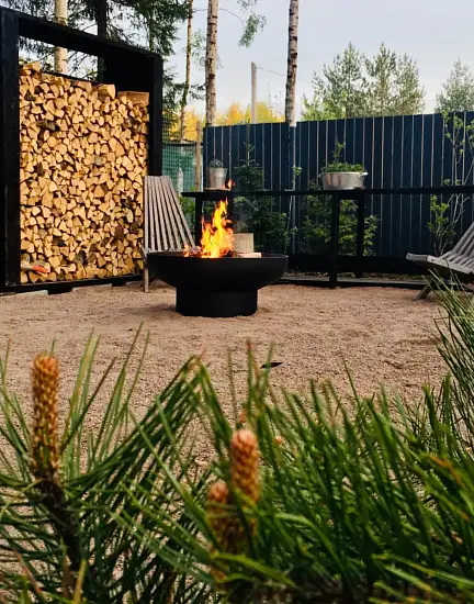 Костровая чаша «Глубокая ROUND» 900 мм