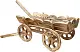 Садовая миниатюра "Тележка"