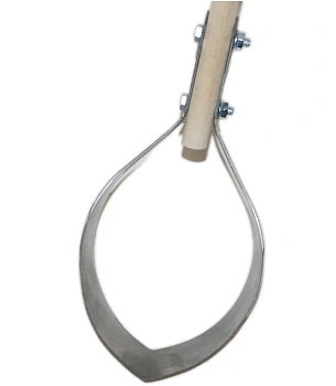 Плоскорез «Стриж» средний (нерж. сталь) с черенком, шт