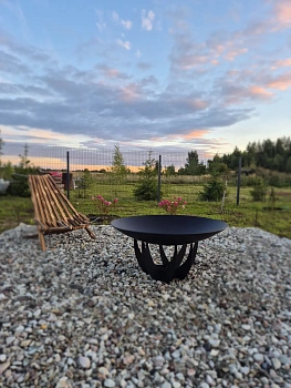 Костровая чаша «Сфера SOLID» 1200 мм