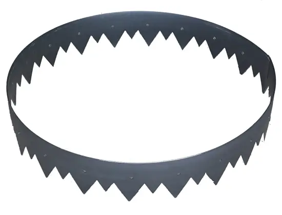 Бордюр КОРОНА, черный, 0,15 x 5 м, рул