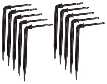 AQUAREL, Деталь №10, Капельница угловая 3 мм, 10 шт/уп