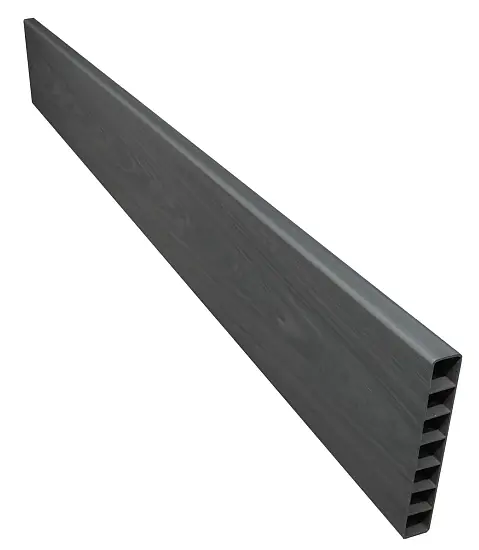 Грядка фактурная из ПВХ, графит, 2,0 х 0,9 х 0,2 м, уп