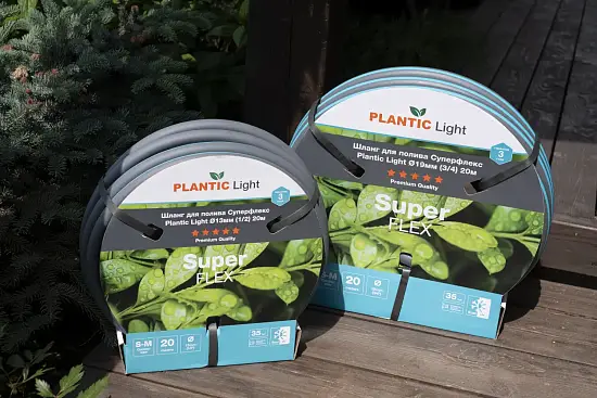 Plantic Шланг Superflex light, Ø 19 мм (3/4") 20 м, арт 39377-01, шт