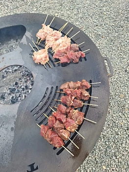 Гриль-кольцо для костровой чаши 1200 мм