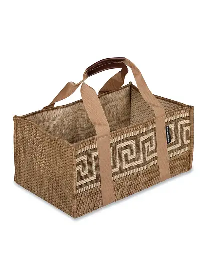 Сумка для дров Боярская "Илья" коричневая, шт 