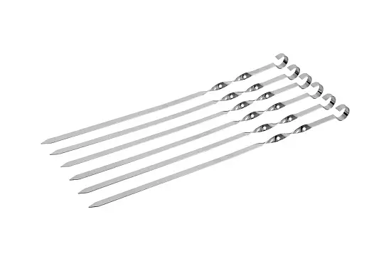 Набор плоских шампуров Hot Pot 45 см, 6 шт